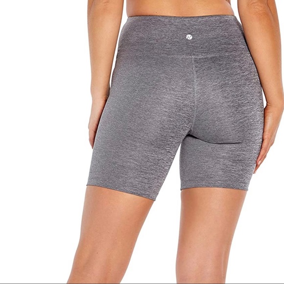 NEW Bally  Fitness Women's High Rise 7" Bike Shorts -2 Pack Size Small - Picture 8 of 8